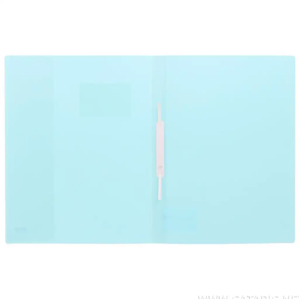 imagen de Spirit: Carpeta de encuadernación con soporte para tarjetas en color azul pastel A4 2