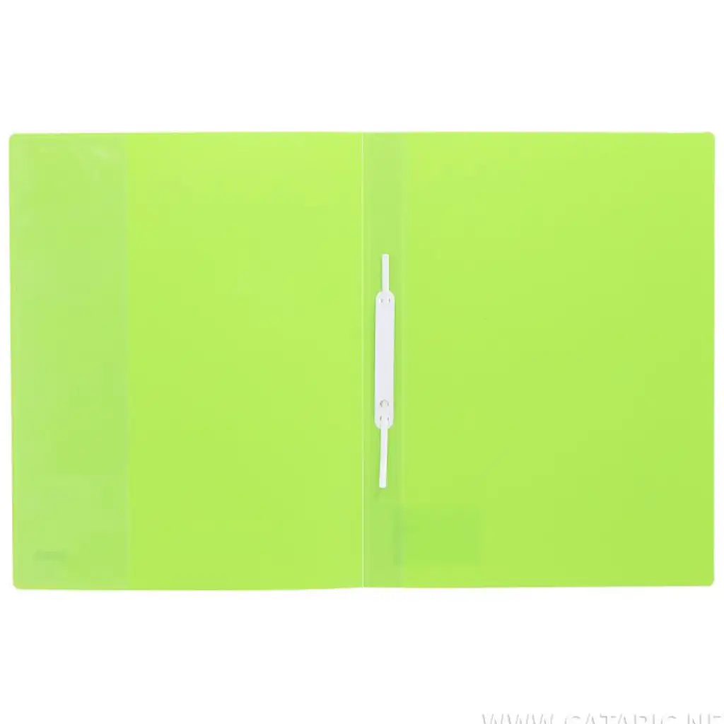 imagen de Spirit: Carpeta de encuadernación con soporte para tarjetas en color verde lima A4 2