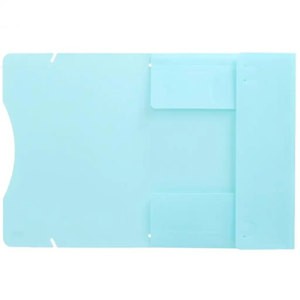 imagen de Spirit: Carpeta de goma azul pastel A/4 2