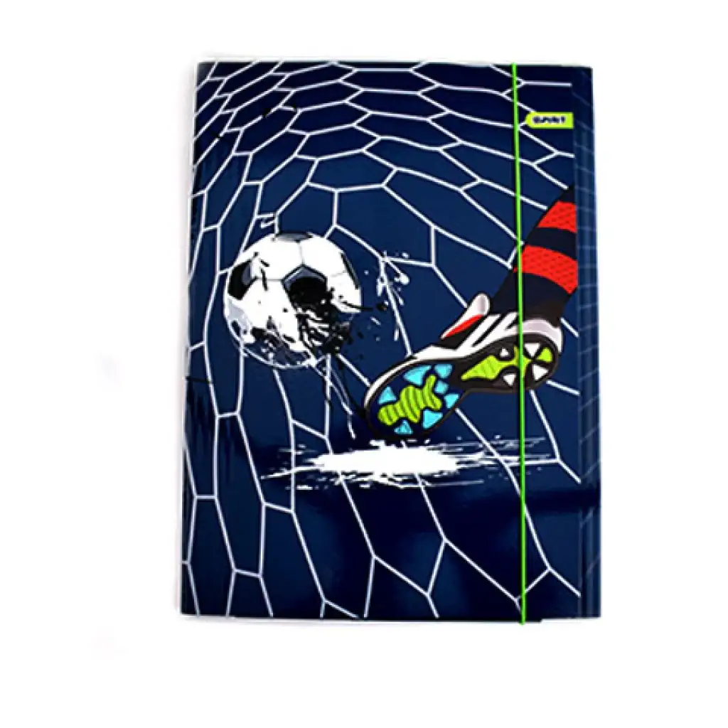 imagen de Spirit: Carpeta de goma con balón de fútbol tamaño A/4 1