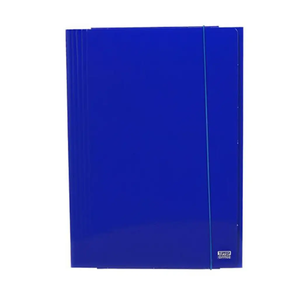 imagen de Spirit: Carpeta de goma de color azul tamaño A/4 1
