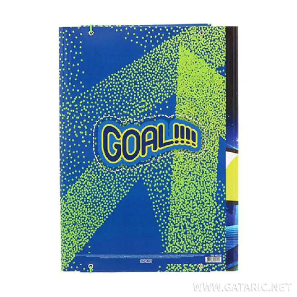 imagen de Spirit: Carpeta de goma de portería de fútbol tamaño A/4 2