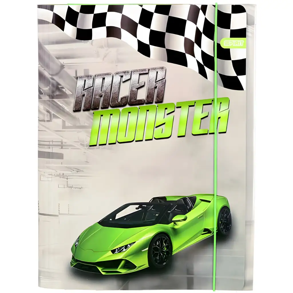 imagen de Spirit: Carpeta de goma Racer Monster A/4 1