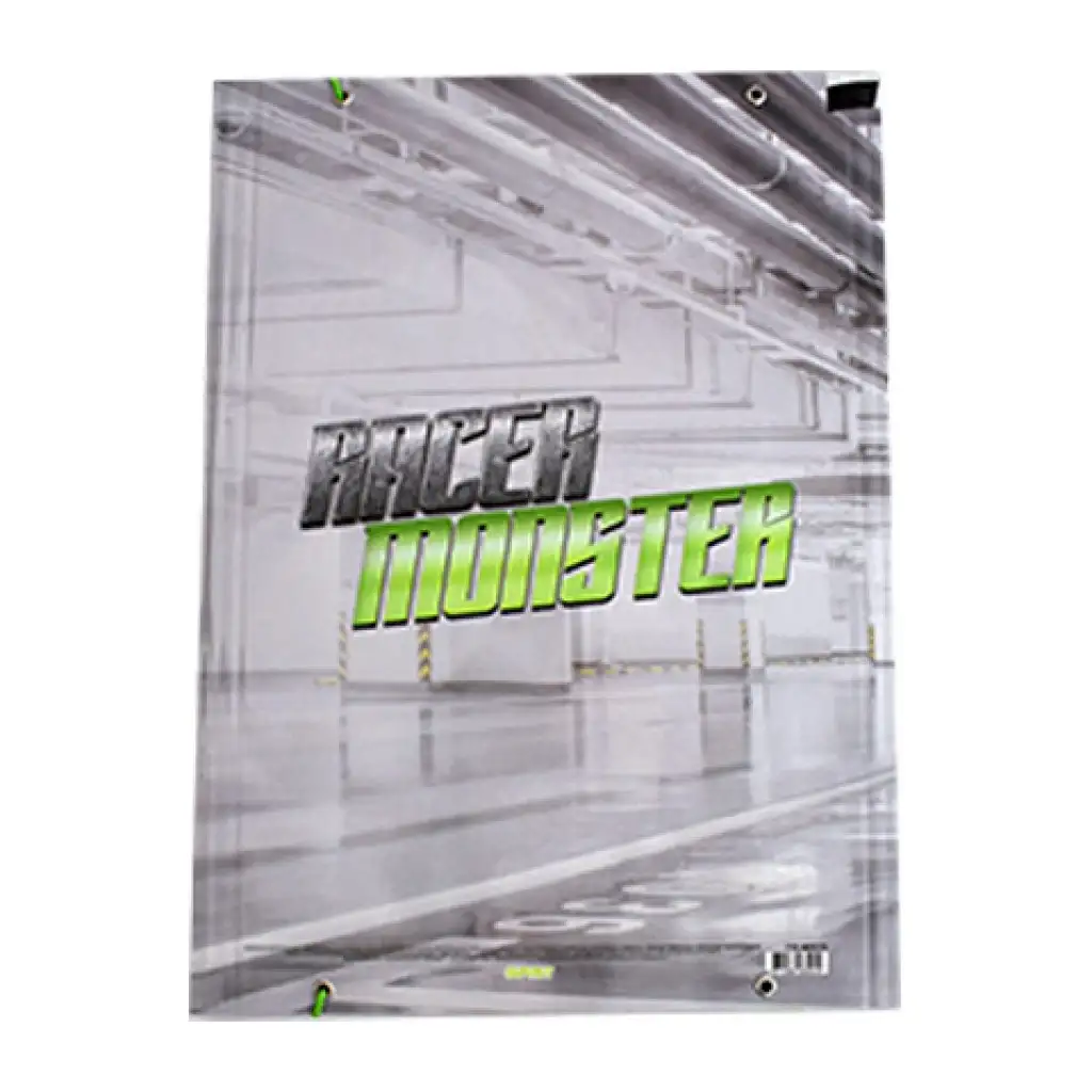 imagen de Spirit: Carpeta de goma Racer Monster tamaño A/4 2