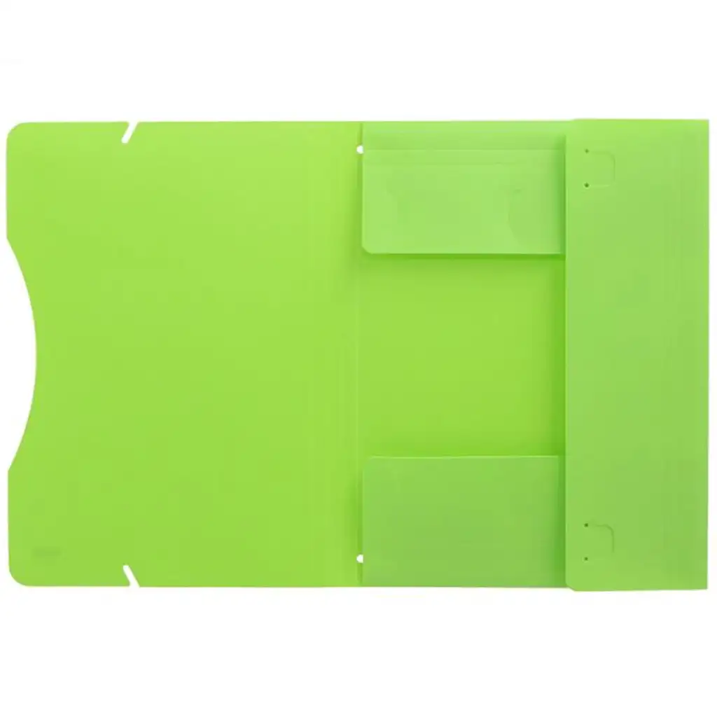imagen de Spirit: Carpeta de goma verde lima A/4 2