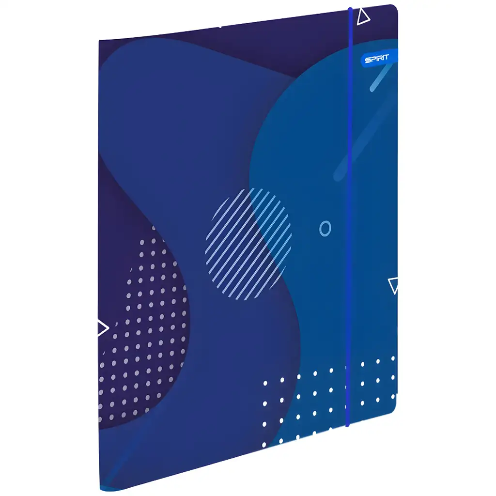 imagen de Spirit: Carpeta elástica Blue Circle A/4 1