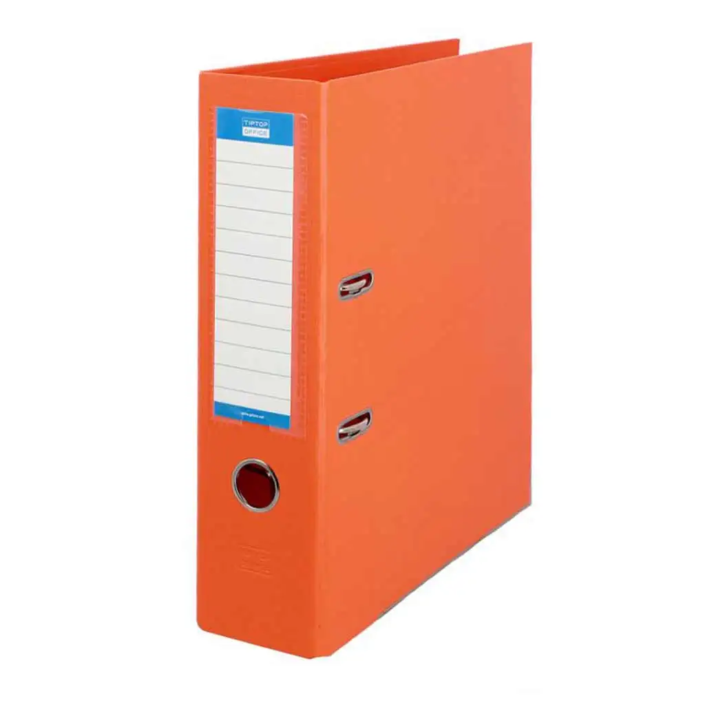 imagen de Spirit: Carpeta organizadora A4 de 80mm en color naranja 1