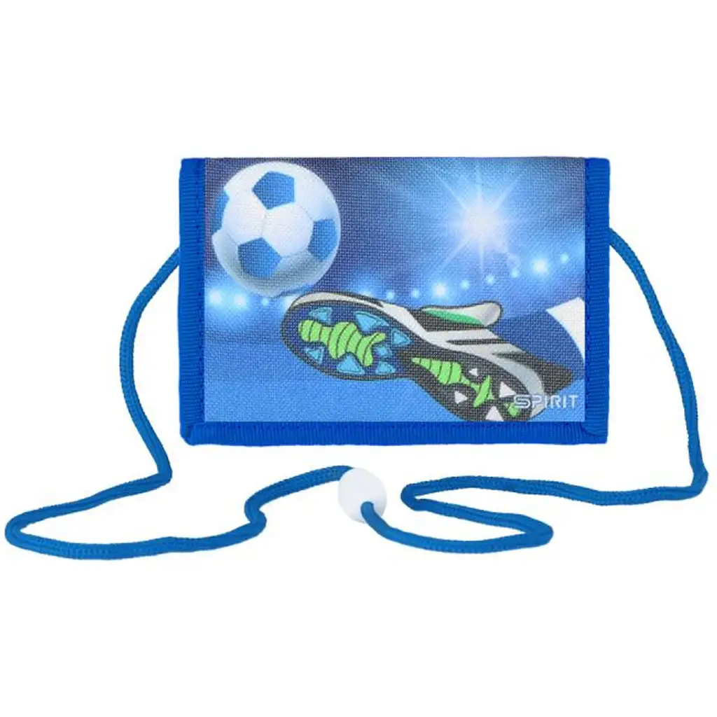 imagen de Spirit: Cartera de fútbol Game On con velcro 12,5x8,5cm 1