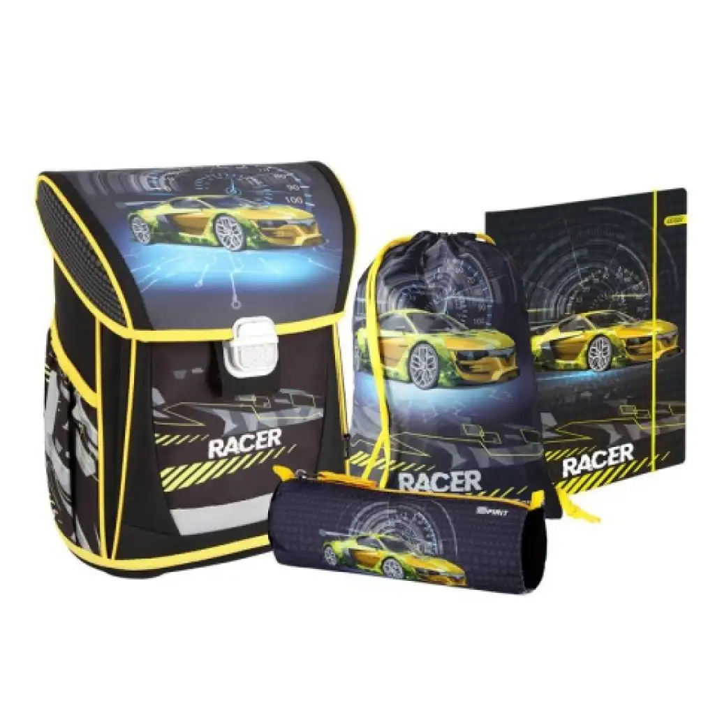 imagen de Spirit: Conjunto de mochila ergonómica Cool Racer de 4 piezas 1