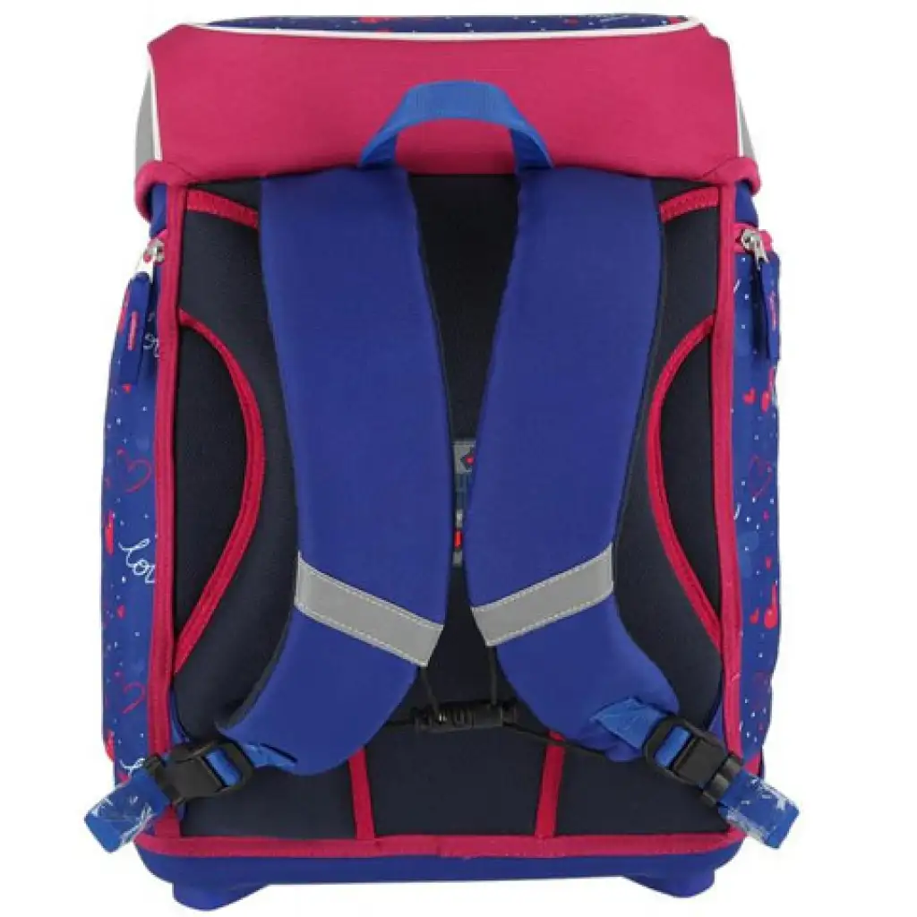 imagen de Spirit: Corazón amor set de mochila escolar de 5 piezas con accesorios y luz LED 3
