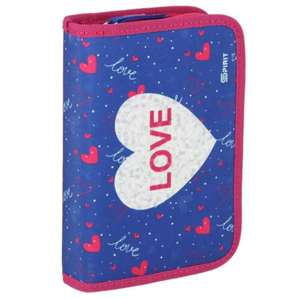 imagen de Spirit: Corazón amor set de mochila escolar de 5 piezas con accesorios y luz LED 6