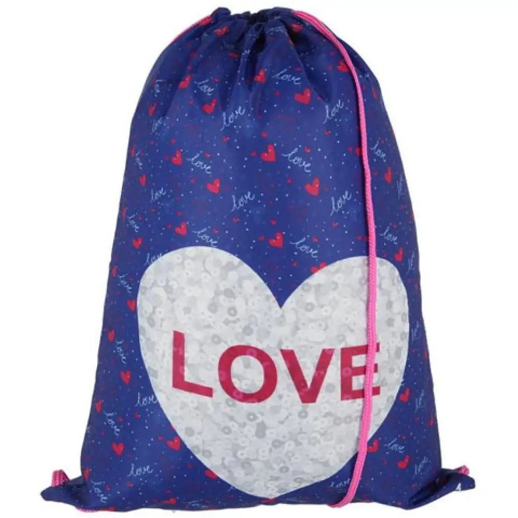 imagen de Spirit: Corazón amor set de mochila escolar de 5 piezas con accesorios y luz LED 7