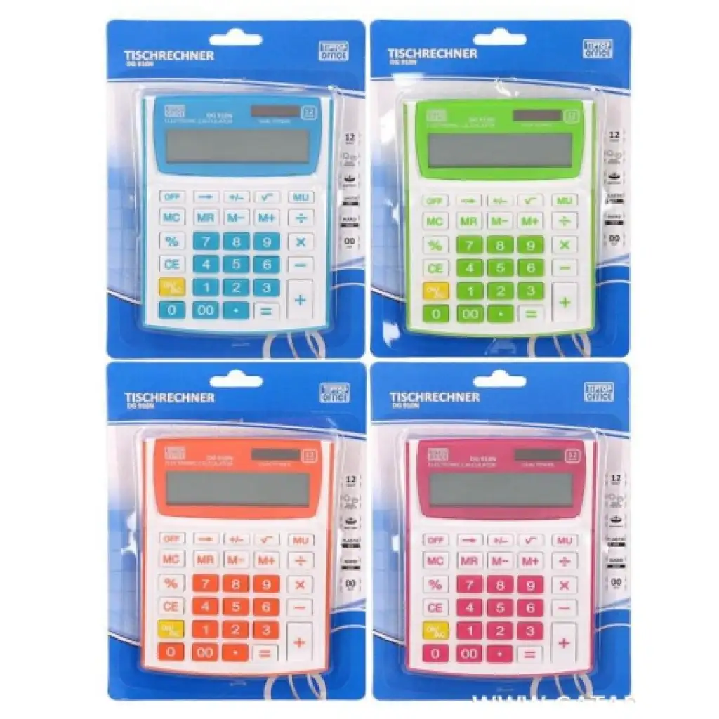 imagen de Spirit: DG-910N calculadora de escritorio 12 dígitos en varias versiones de color 1