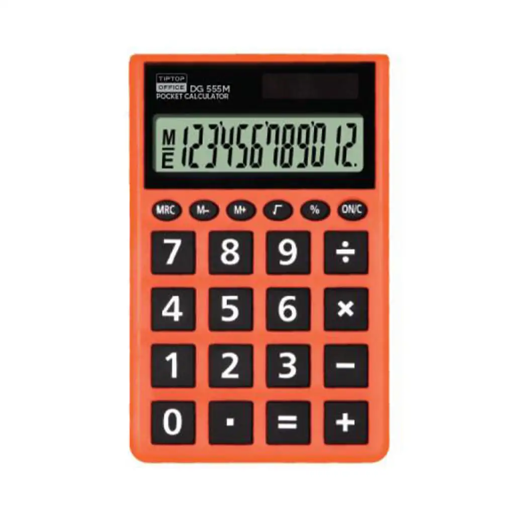 imagen de Spirit: DG555M calculadora naranja 1