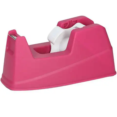 imagen de Spirit: Dispensador de cinta adhesiva rosa neón TD35 2