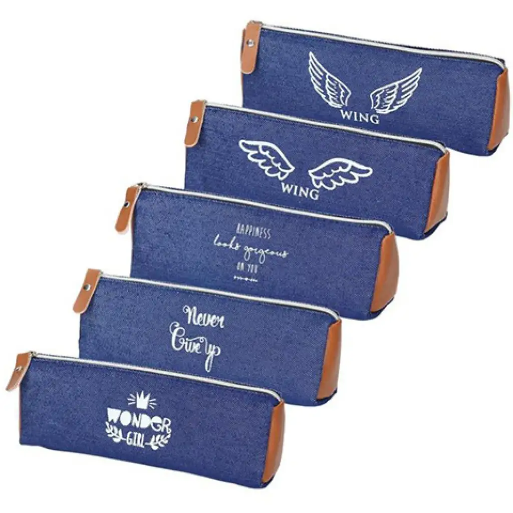 imagen de Spirit: Estuche cilíndrico azul de Cruises con 5 diseños 19x7cm 1