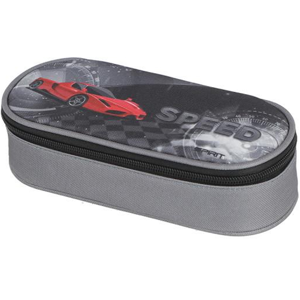 imagen de Spirit: Estuche ovalado con diseño de coche deportivo 20x10x6cm 1