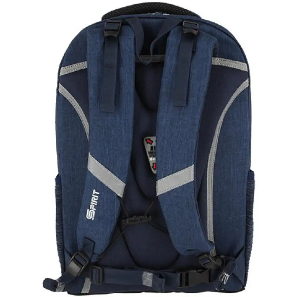 imagen de Spirit: Freedom mochila escolar azul redondeada, mochila 46x33x22cm 2