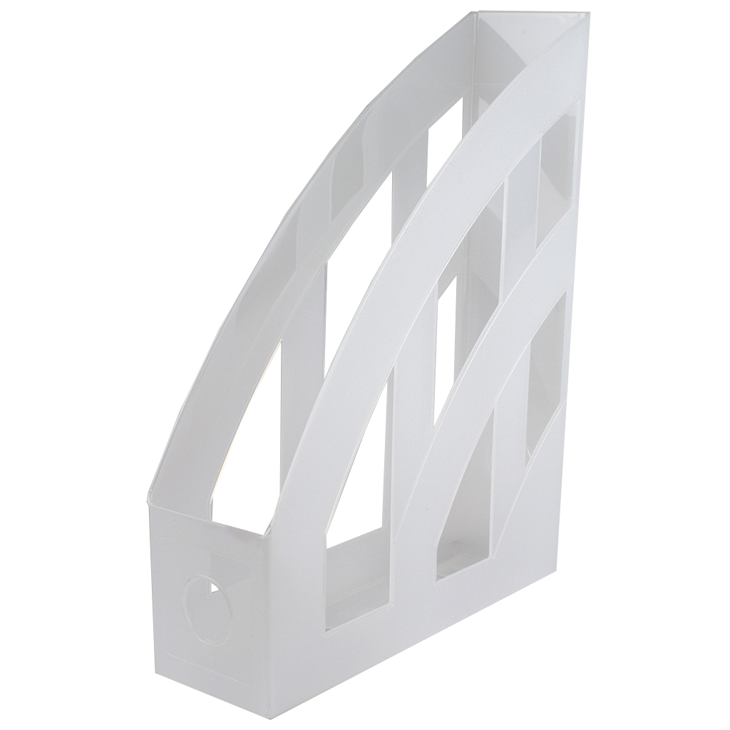 imagen de Spirit: Funda de archivo transparente blanca 7,5x31,5x24,5cm 1