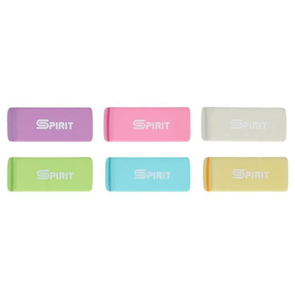 imagen de Spirit: Goma cuadrada Olly en varios colores pastel 1ud 1