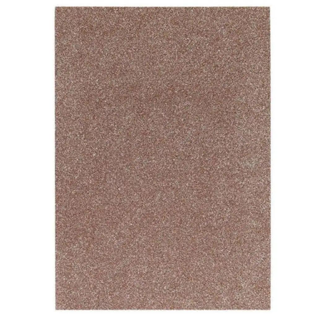 imagen de Spirit: Hoja de espuma decorativa autoadhesiva brillante color marrón A/4 1ud 1