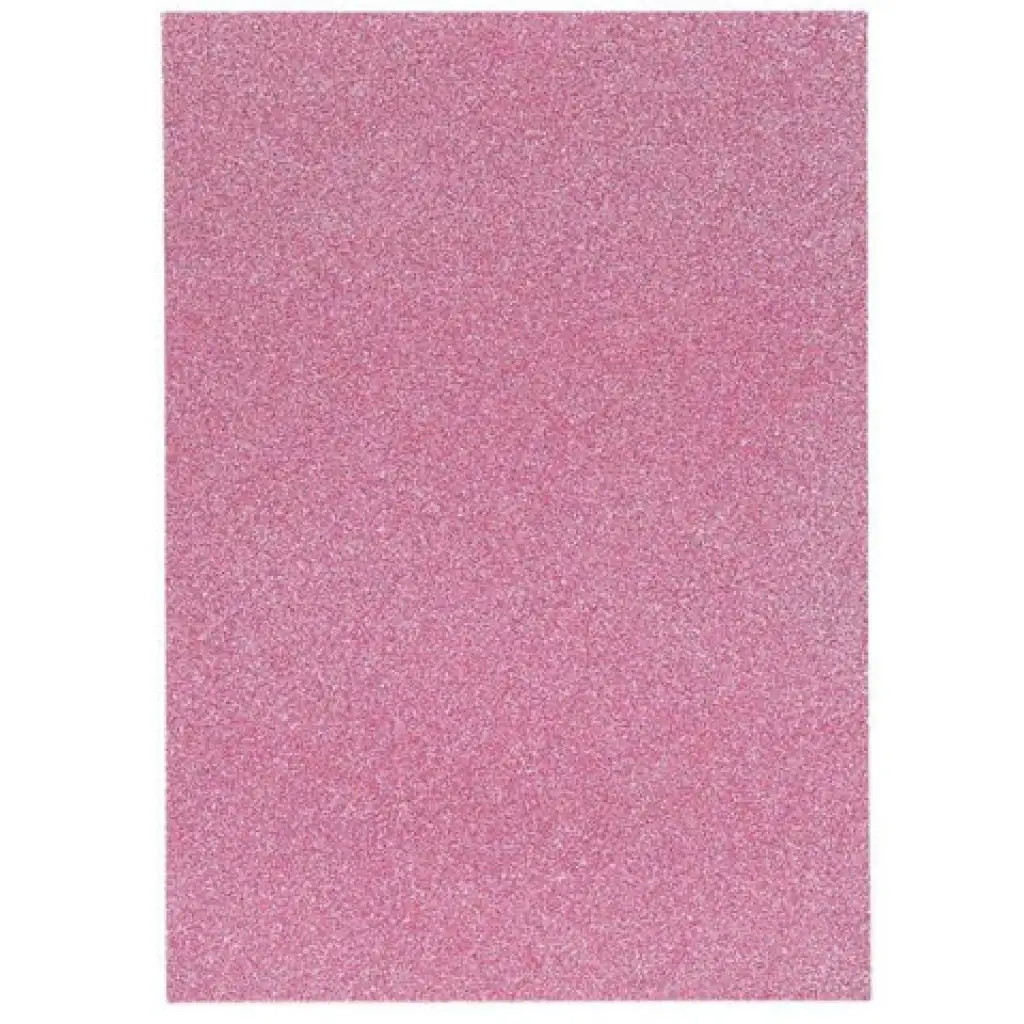 imagen de Spirit: Hoja de espuma decorativa autoadhesiva brillante de color rosa A/4 1ud 1