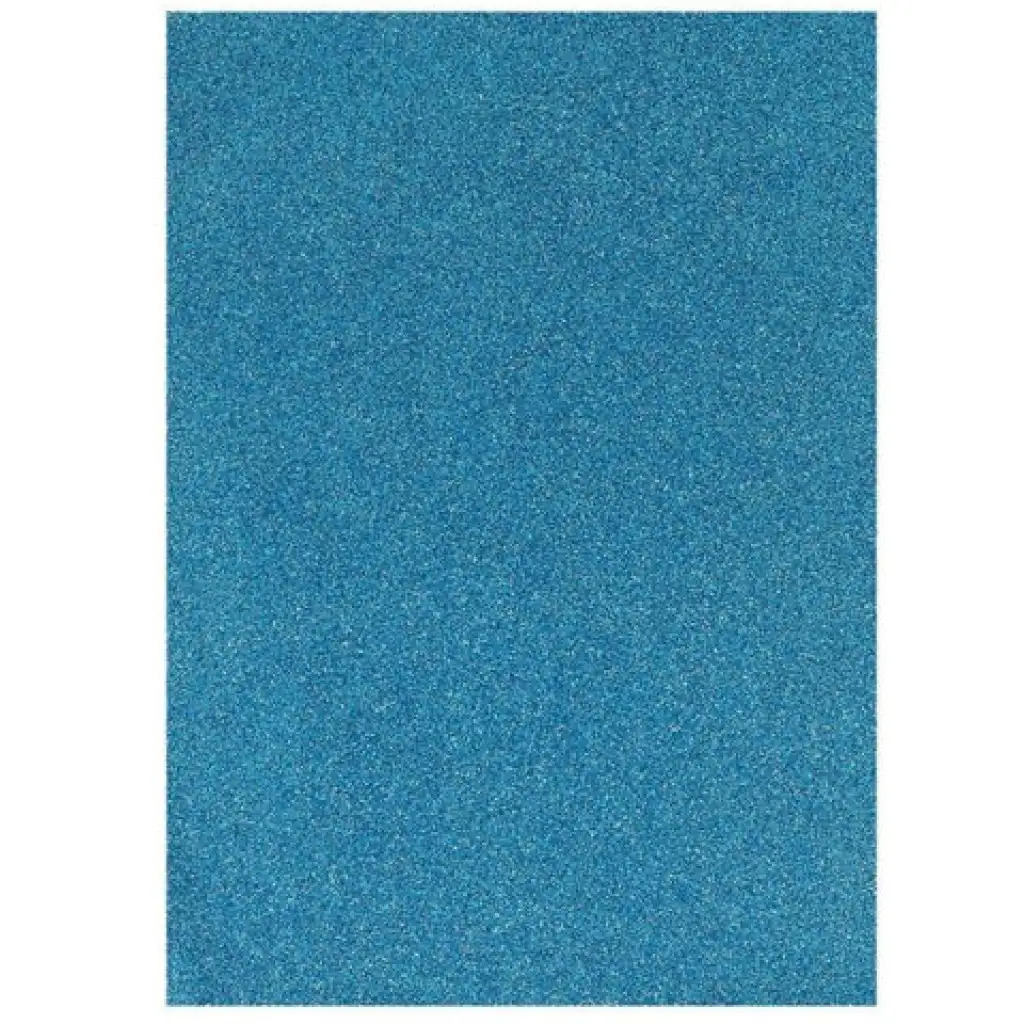 imagen de Spirit: Hoja de espuma decorativa autoadhesiva brillante en color azul claro A/4 1ud 1