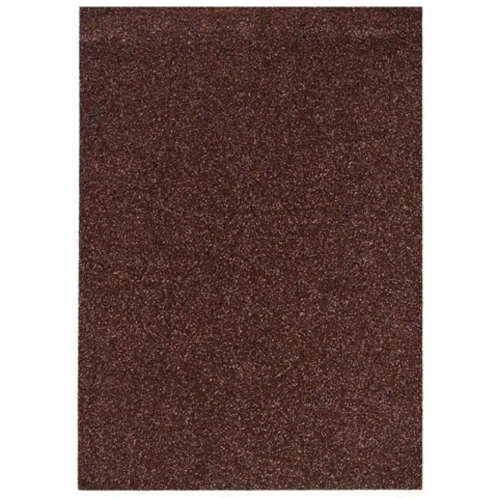 imagen de Spirit: Hoja de espuma decorativa brillante color marrón A/4 1ud 1