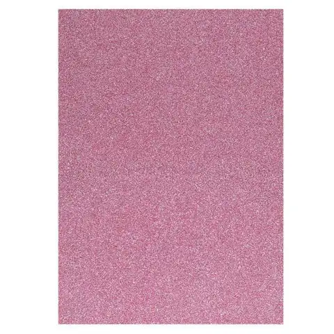 imagen de Spirit: Hoja de espuma decorativa brillante en color rosa A/4 1ud 1