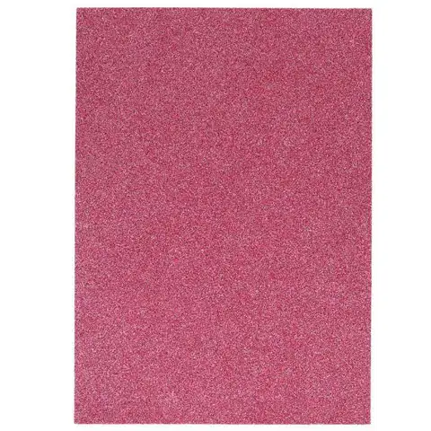 imagen de Spirit: Hoja de espuma decorativa brillante en color rosa oscuro A/4 1ud 1