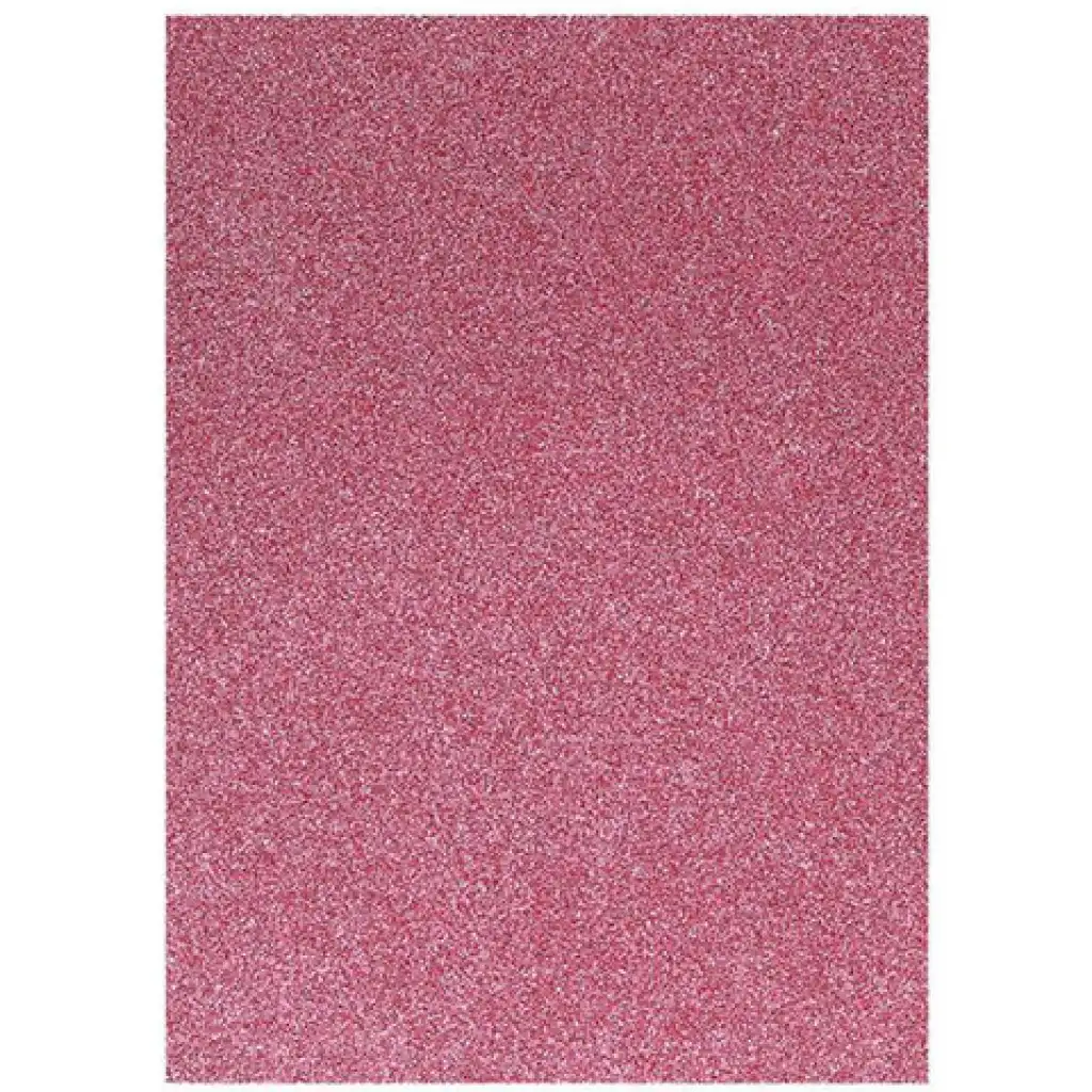 imagen de Spirit: Hoja de espuma decorativa brillante rosa A/4 1ud 1