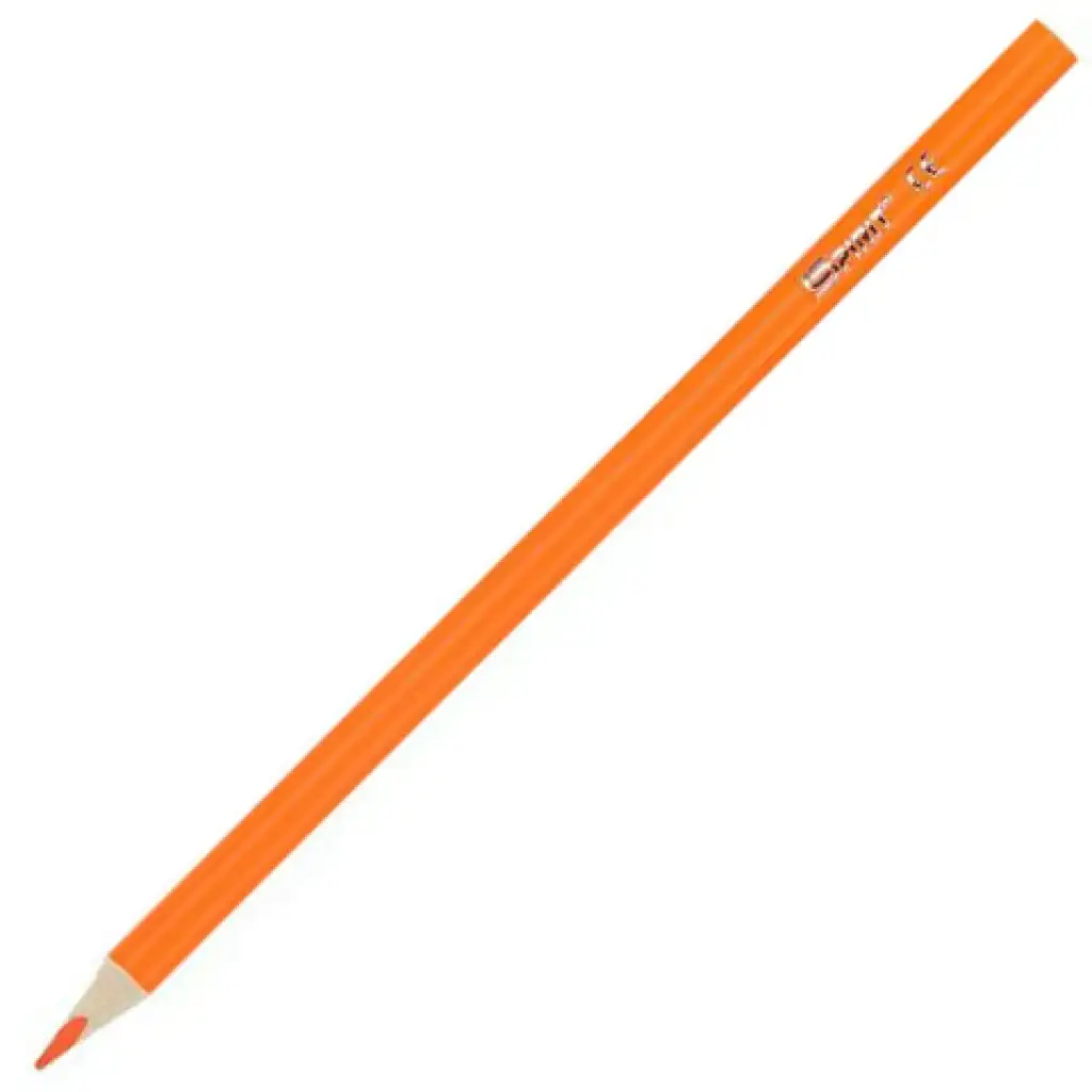 imagen de Spirit: Lápiz de color premium naranja en forma de triángulo 1