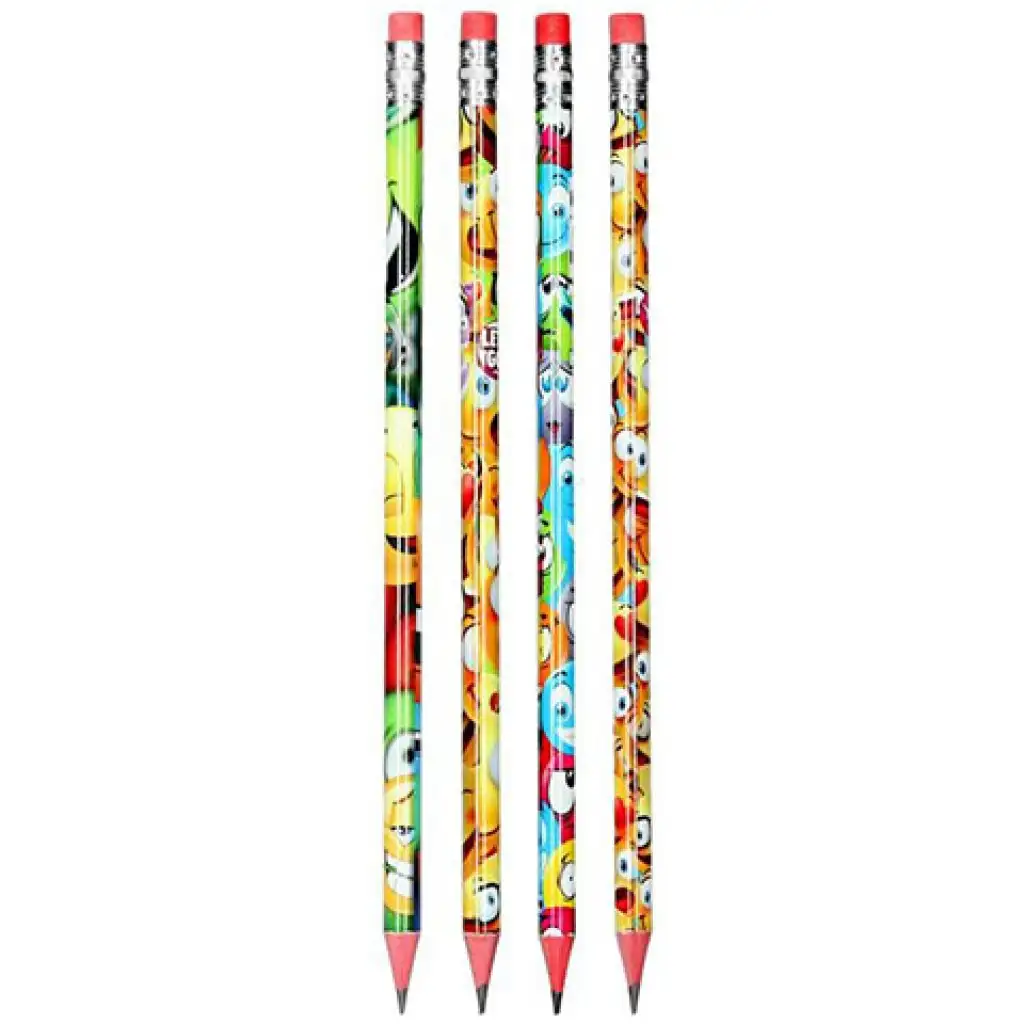 imagen de Spirit: Lápiz de grafito Happy con goma en varias versiones 1