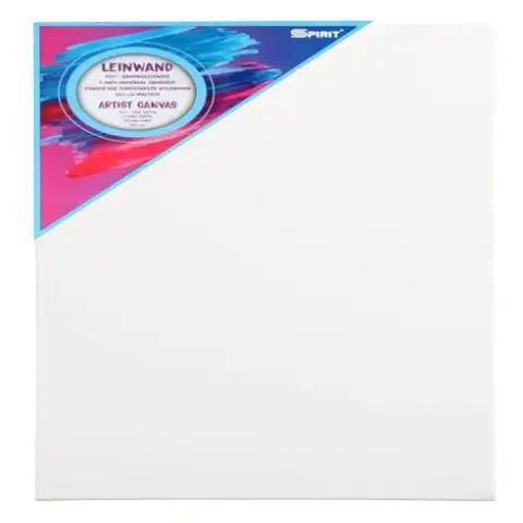 imagen de Spirit: Lienzo blanco estirado 70x70cm 1