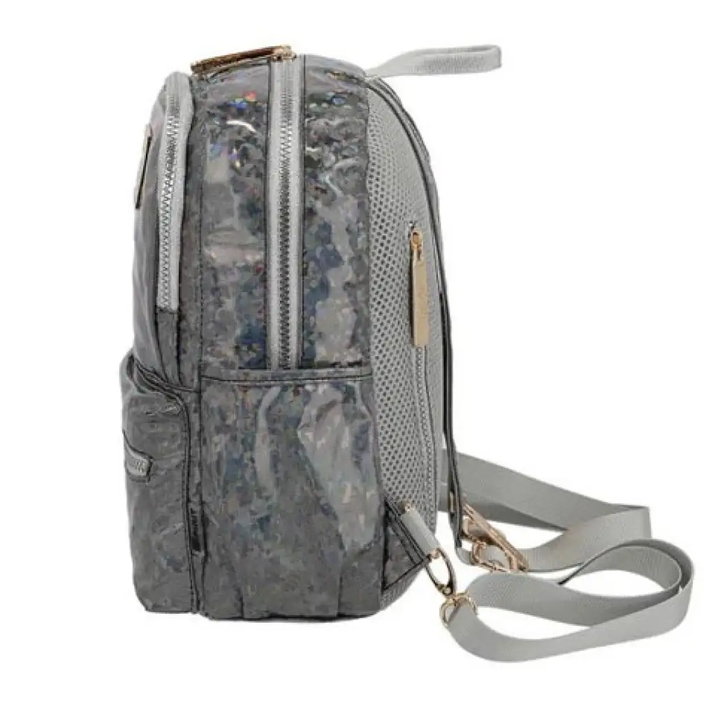 imagen de Spirit: Lizzy 01 mochila escolar gris oscuro con bordes redondeados 2