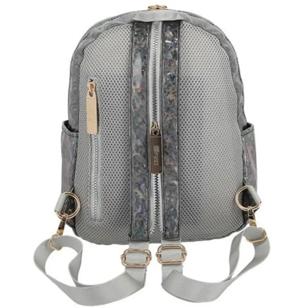imagen de Spirit: Lizzy 01 mochila escolar gris oscuro con bordes redondeados 3