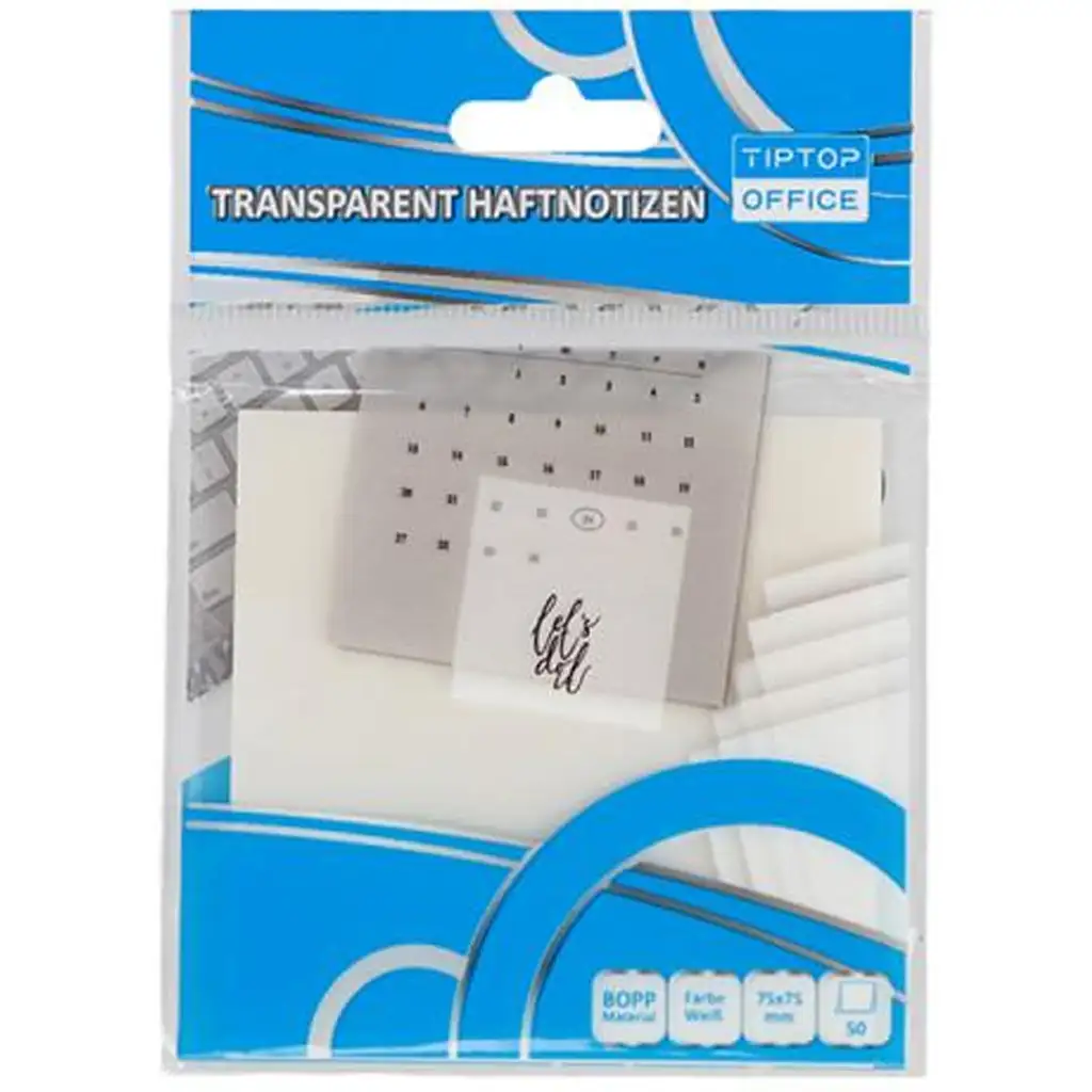 imagen de Spirit: Marcador lateral autoadhesivo blanco transparente 75x75mm 1