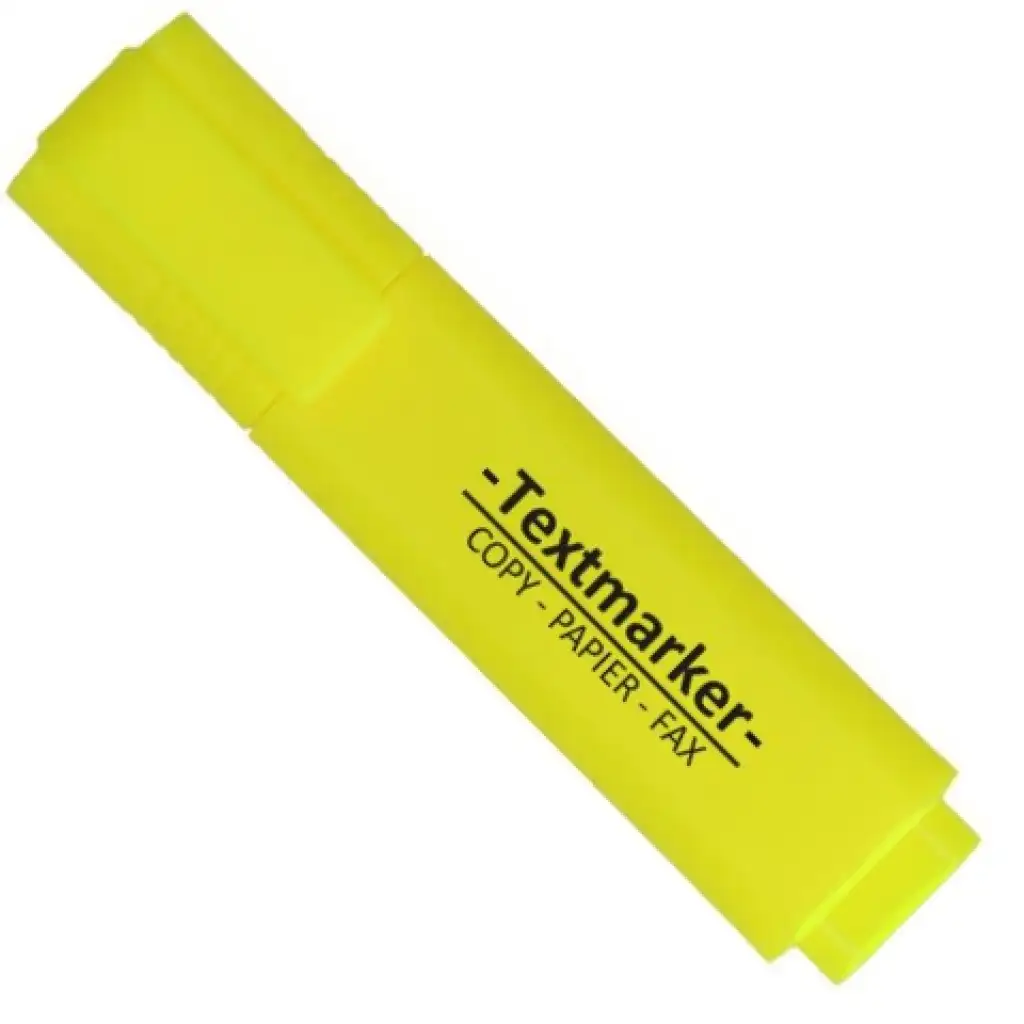 imagen de Spirit: Marcador neón amarillo resaltador 1-4mm de punta cortada 1