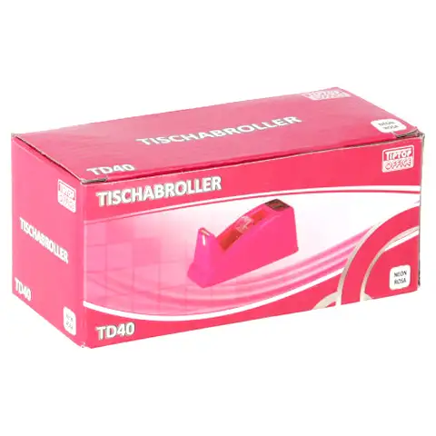 imagen de Spirit: Mini dispensador de cinta adhesiva en color rosa TD40 2