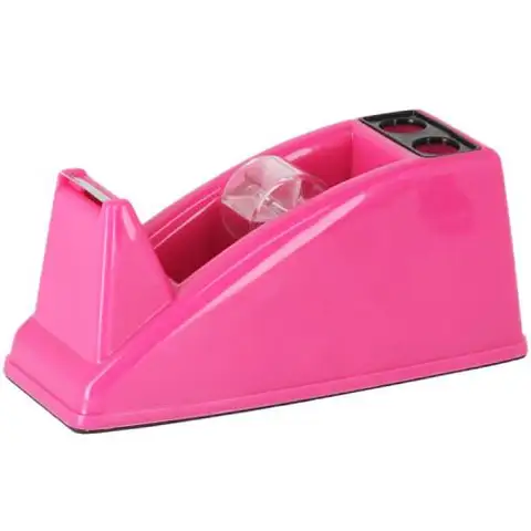 imagen de Spirit: Mini dispensador de cinta adhesiva en color rosa TD40 1
