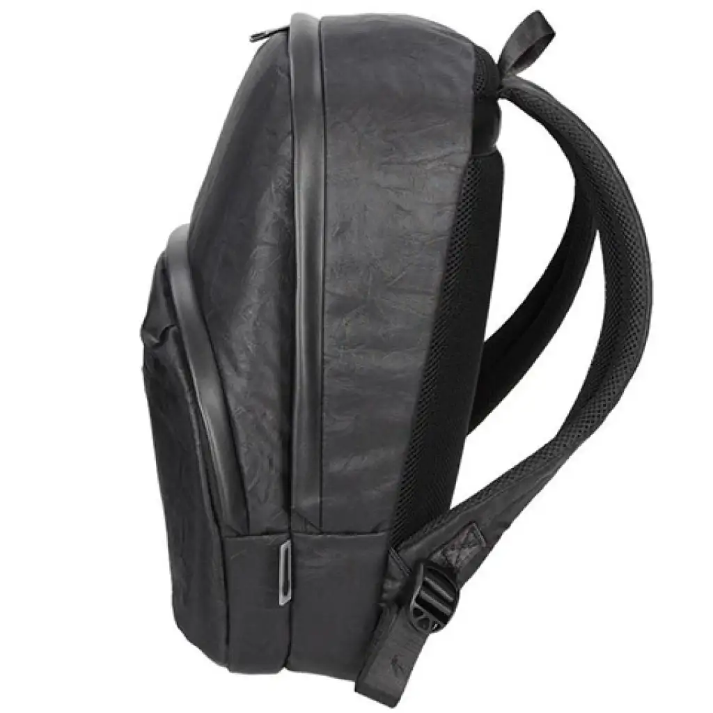 imagen de Spirit: Mochila de cuero sintético negra de tres compartimentos 41x33x7,5cm 2