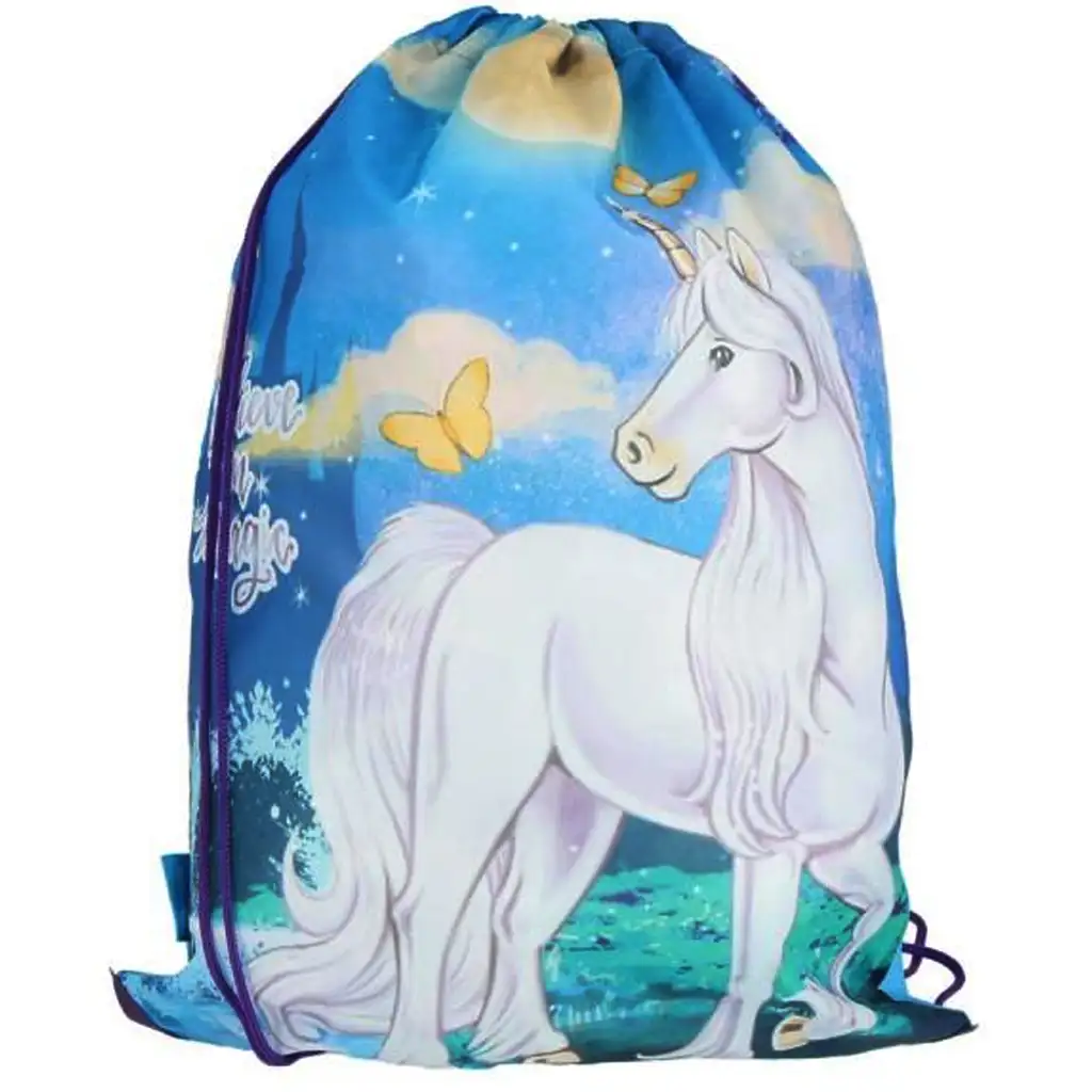 imagen de Spirit: Mochila de deporte unicornio blanco, 47x34cm 1