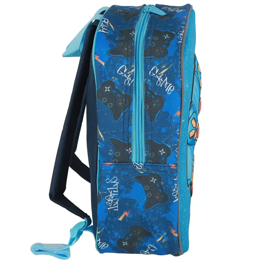imagen de Spirit: Mochila de jardín de infancia 3D con estampado Game Over 30x25x12cm 2