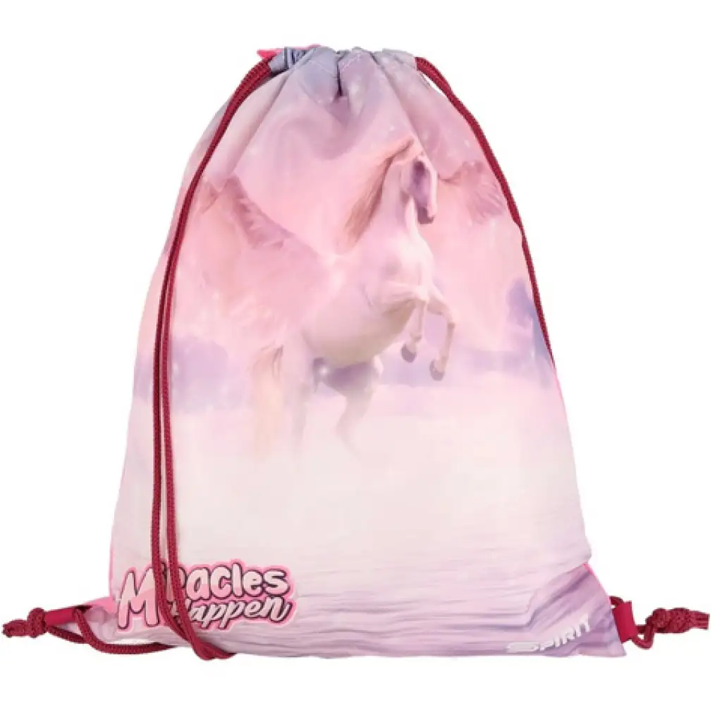imagen de Spirit: Mochila ergonómica con diseño de Pegaso, set de 4 piezas 3