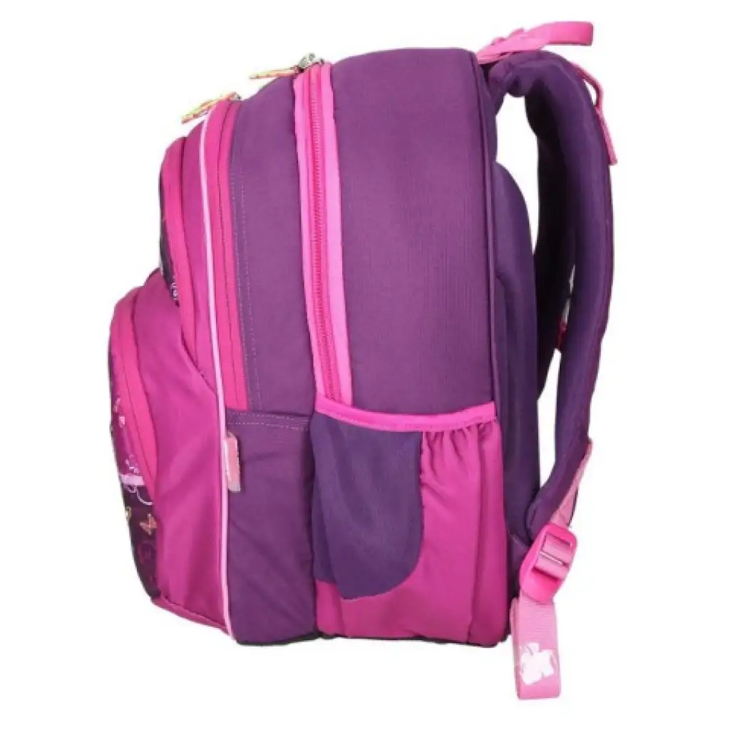 imagen de Spirit: Mochila ergonómica morado-rosa con mariposas 3