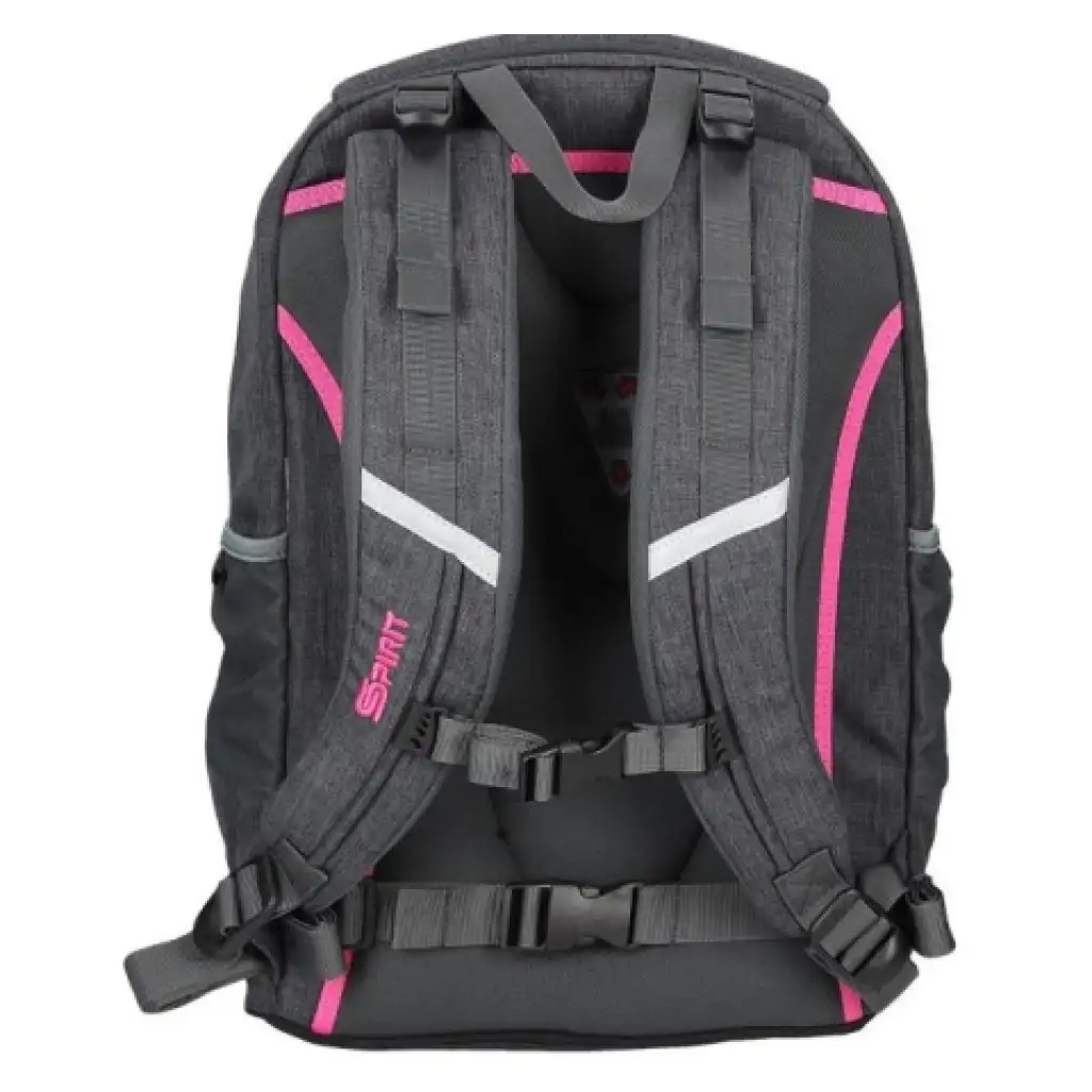 imagen de Spirit: Mochila ergonómica negra y morada urbana 4