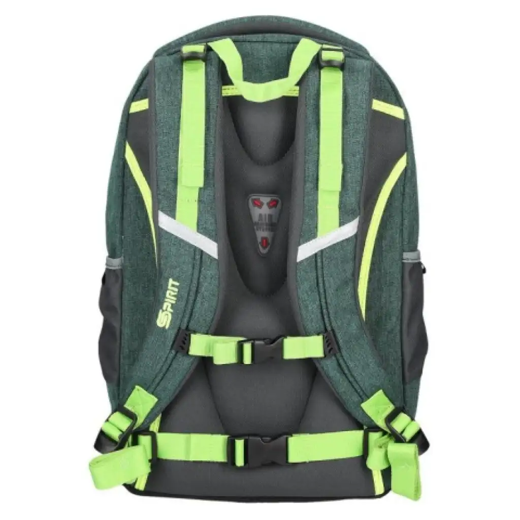 imagen de Spirit: Mochila ergonómica urbana verde 4