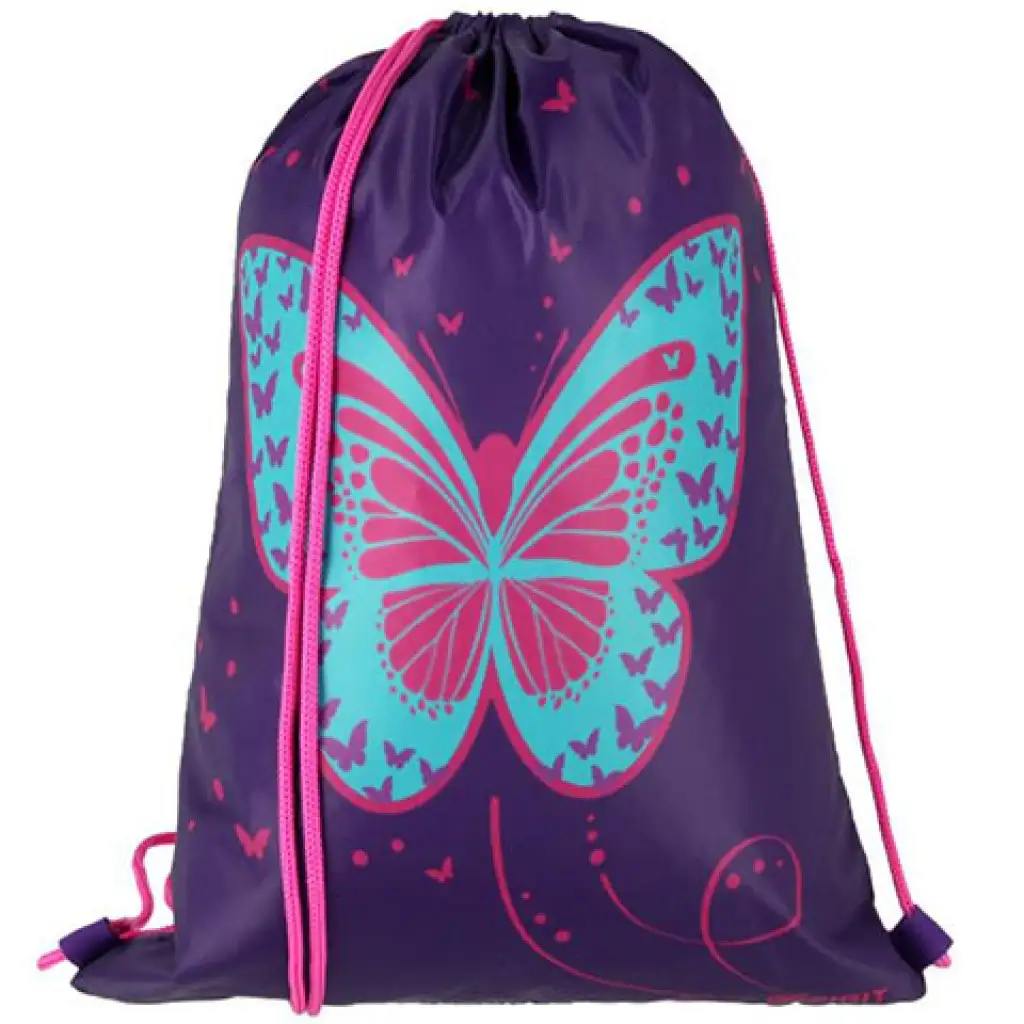imagen de Spirit: Mochila escolar 3D con diseño de mariposa, set de 5 piezas 5
