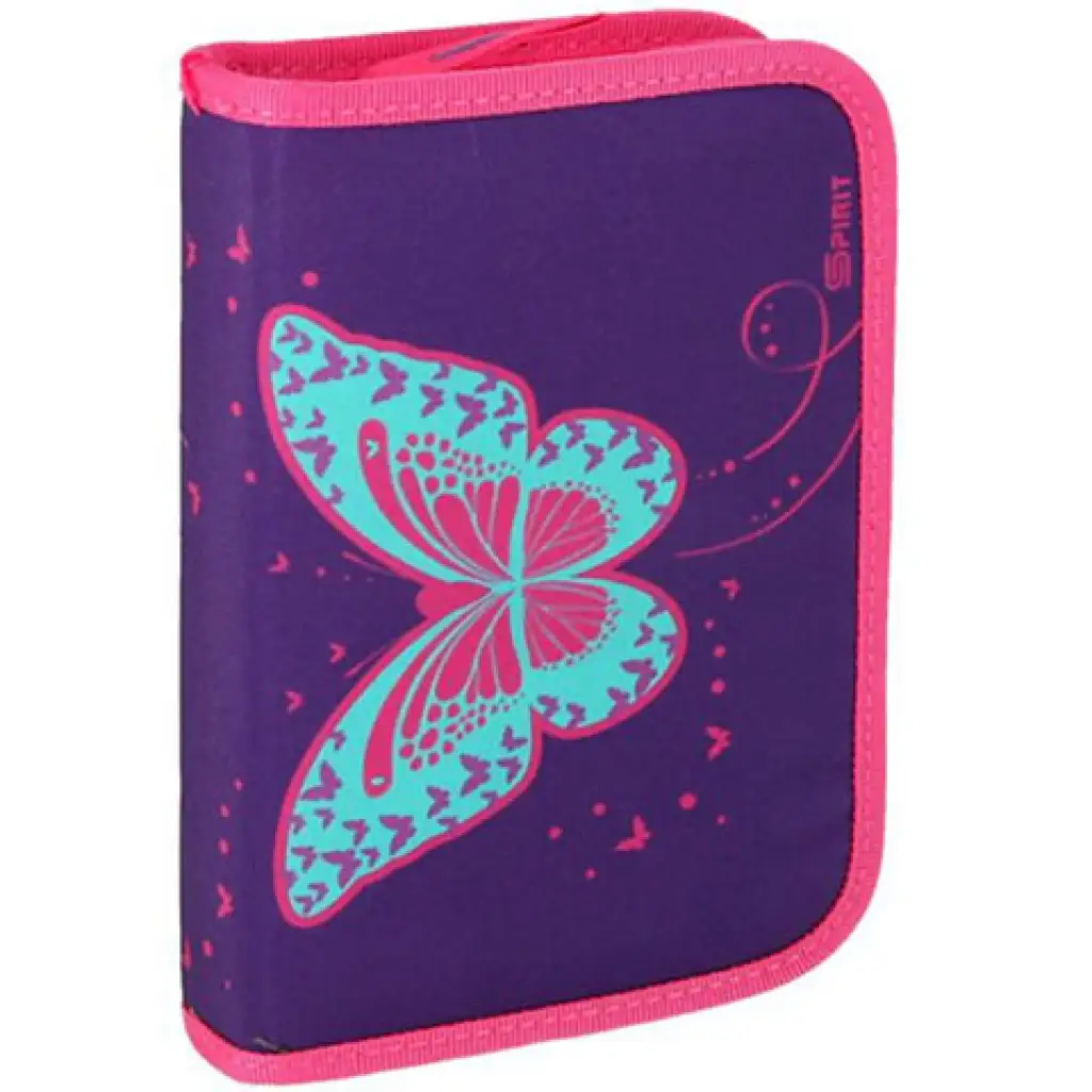 imagen de Spirit: Mochila escolar 3D con diseño de mariposa, set de 5 piezas 6