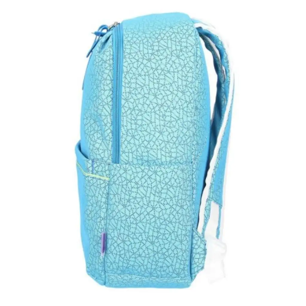 imagen de Spirit: Mochila escolar azul con estampado ligero de malla 43x28x13cm 3